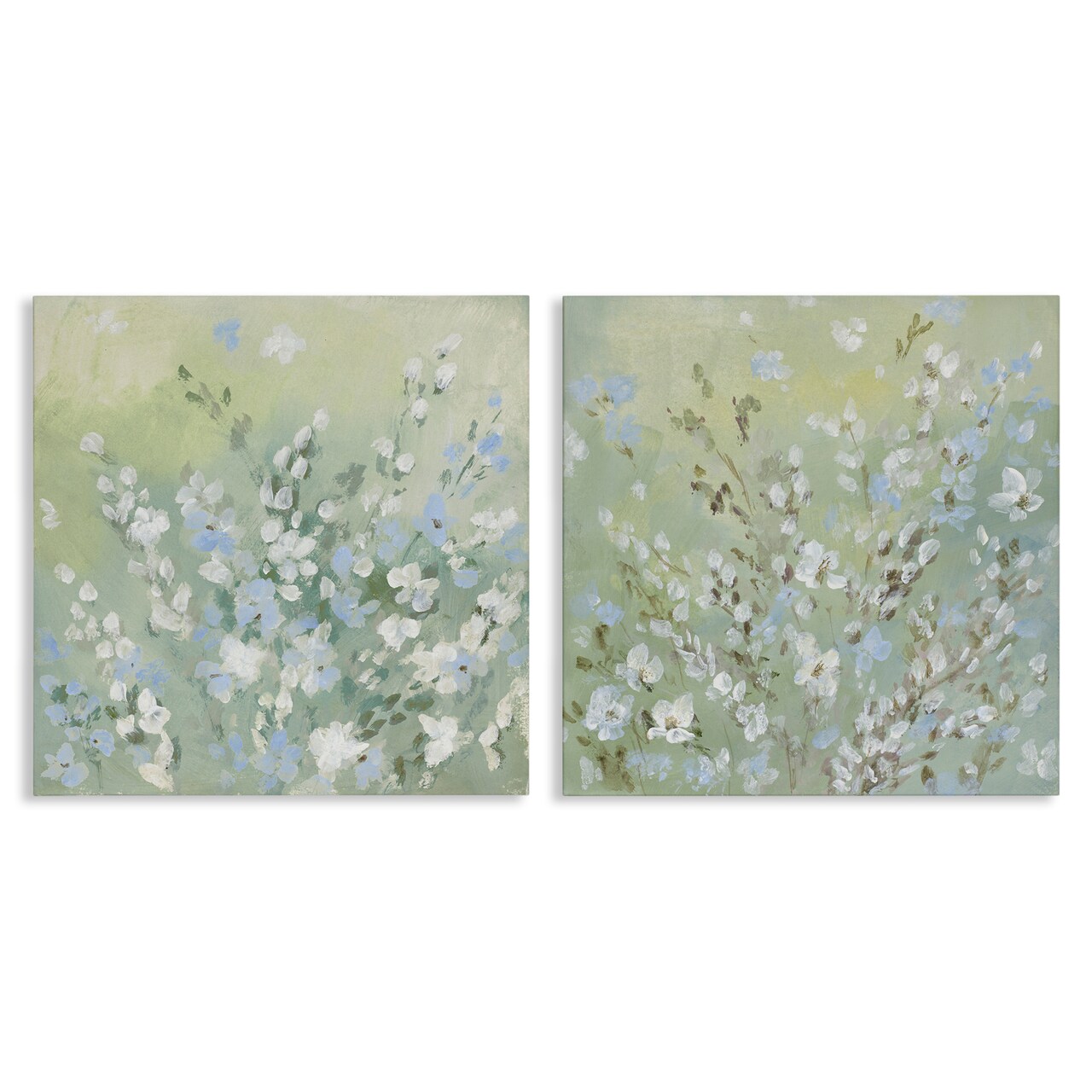 Stupell Industries Wispy Willows Blooms 2 pc Canvas Wall Art Set Design by Lanie Loreth